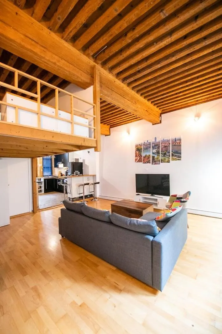 Appartement Soyeux - Superbe Canut Quai De Saone Lyon